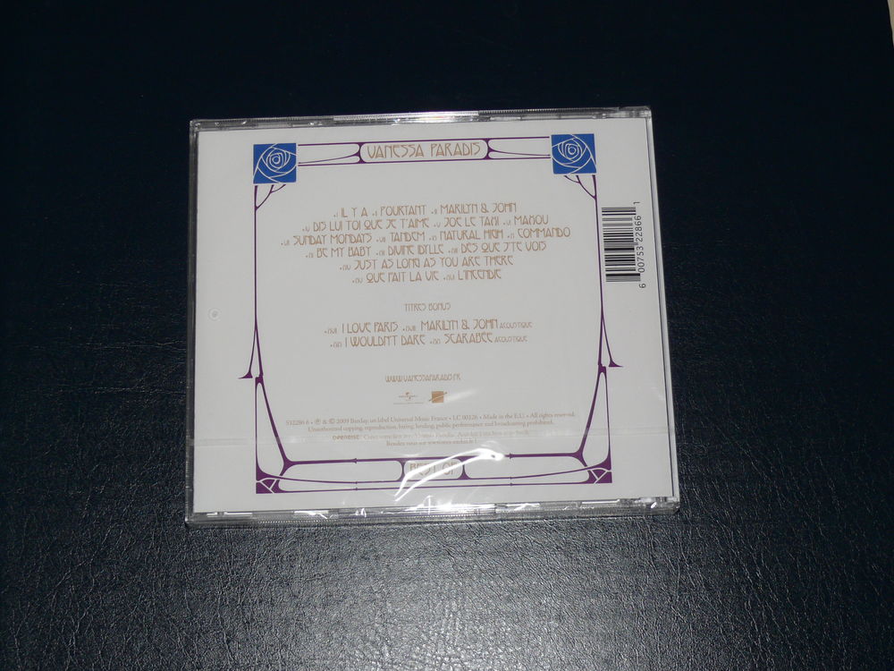 CD : Vanessa Paradis CD et vinyles