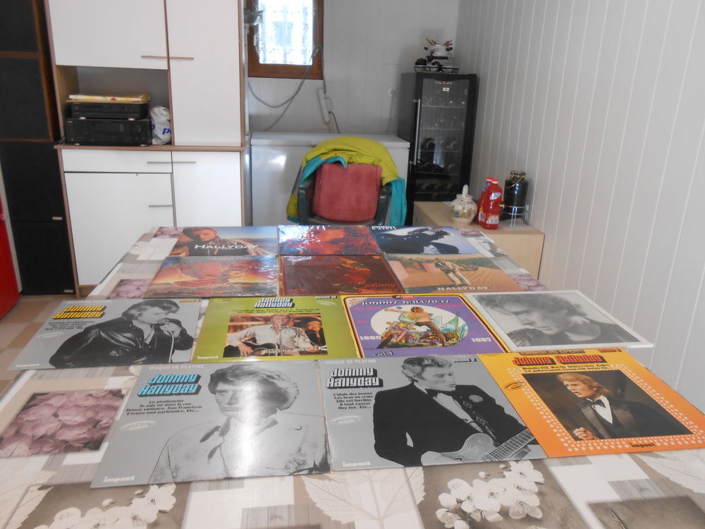 vinyles de johnnyy hallyday CD et vinyles