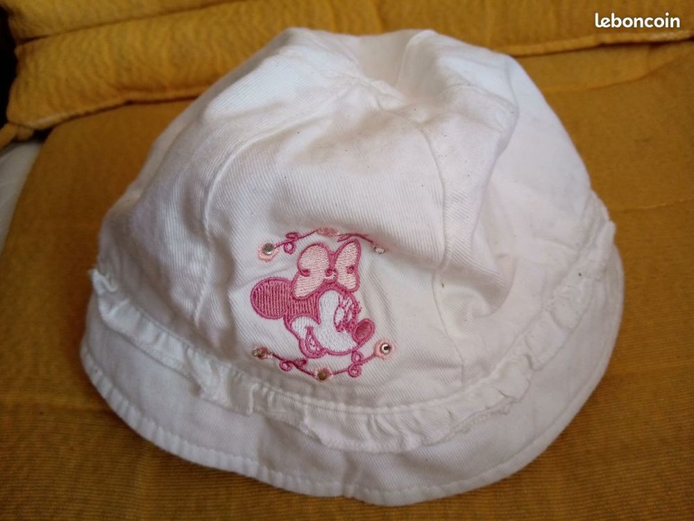 Bob Minnie Disney blanc taille 46 Vêtements enfants