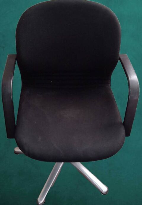 Fauteuil de Bureau Pivotant Noir 65 Les Sables-d'Olonne (85)