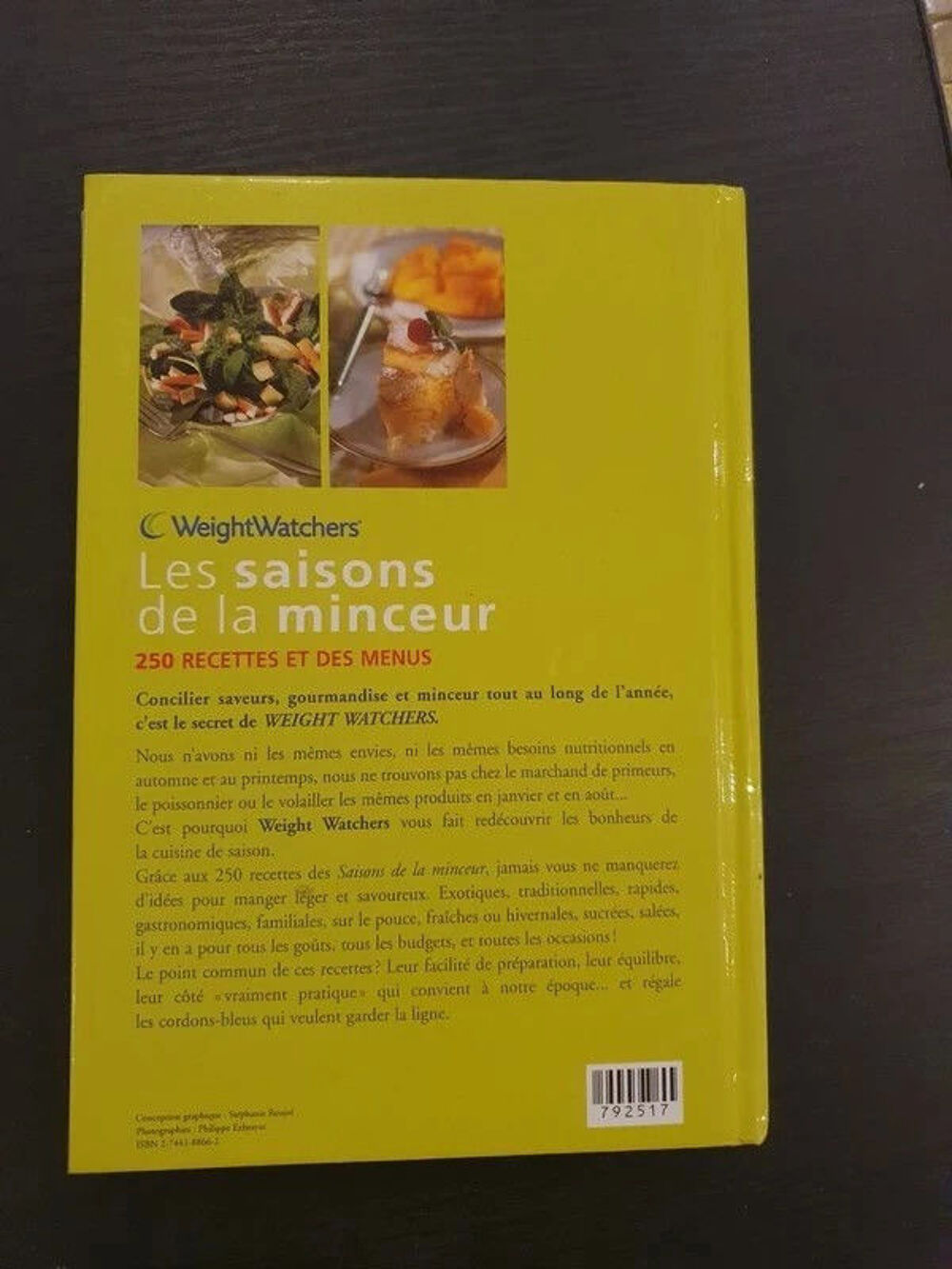 livre de cuisine - weight watcher 
Livres et BD