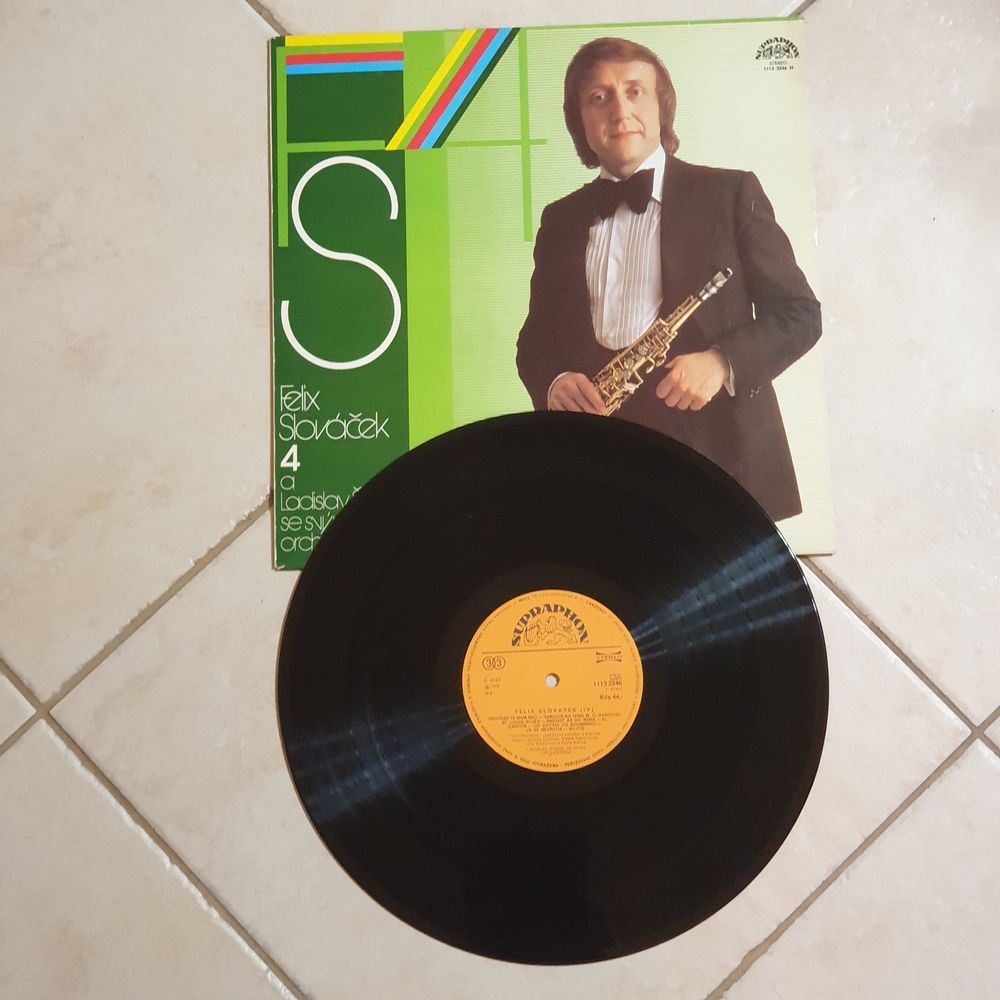 Disque vinyle 33 T Felix Slovacek Supraphon 1113 2246 H CD et vinyles