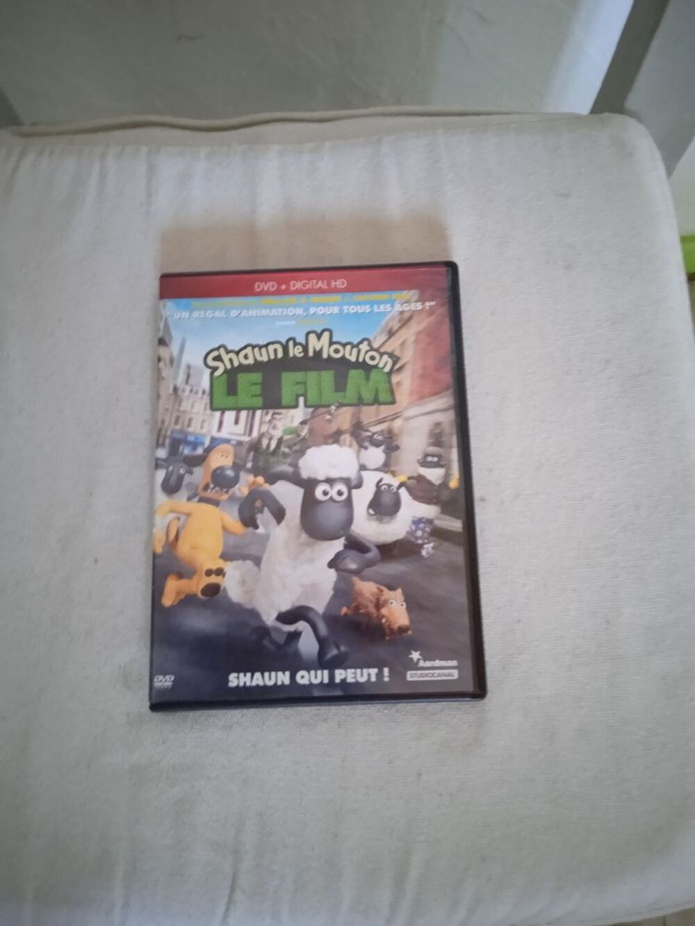 DVD Shaun Le Mouton
Le Film
2014
Excellent &eacute;tat
En Fran&ccedil; DVD et blu-ray