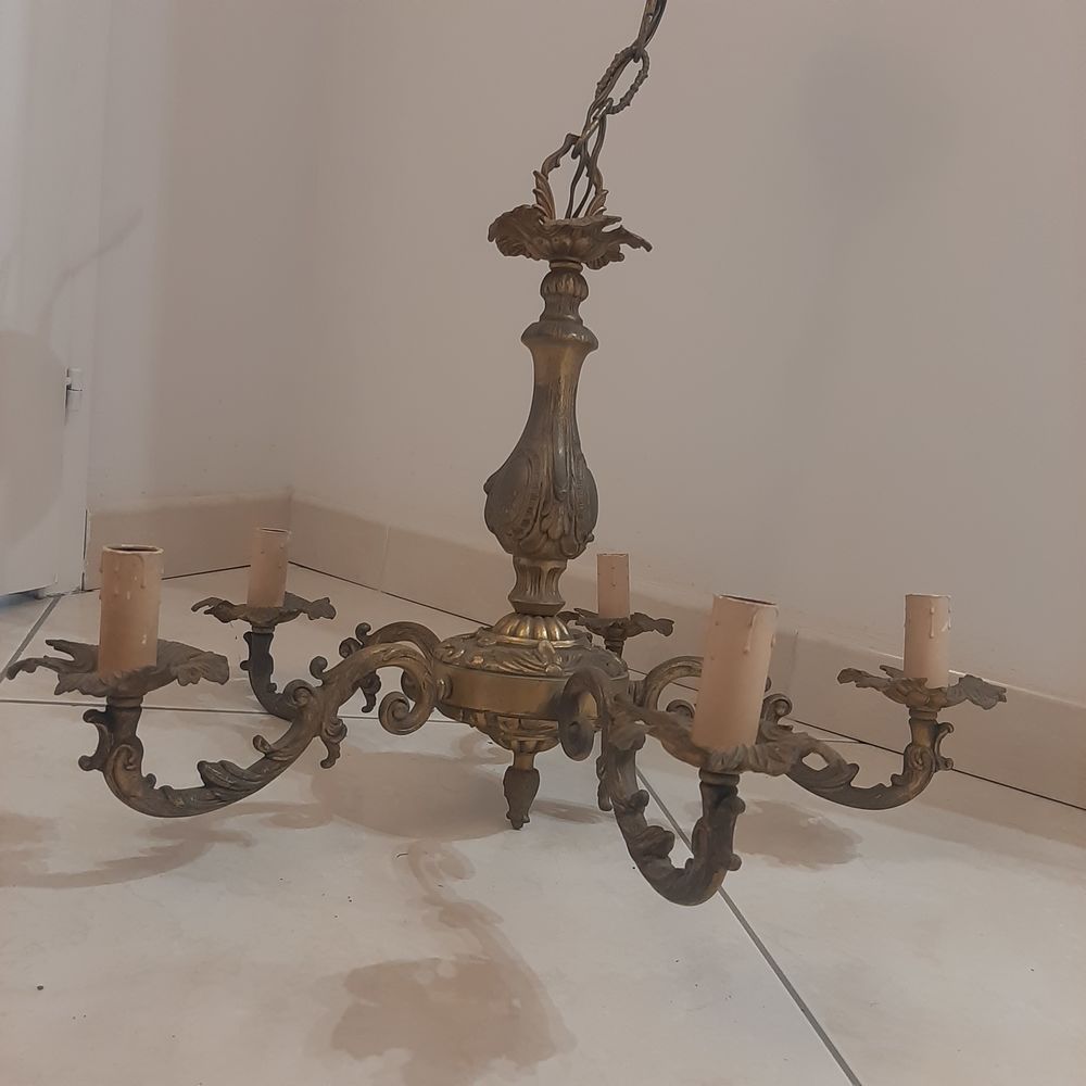Lustre bronze Décoration