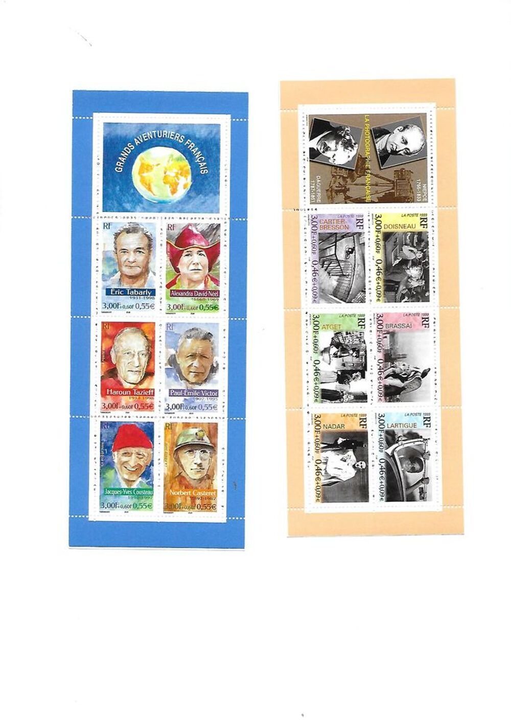 carnets " Personnages c&eacute;l&egrave;bres" 