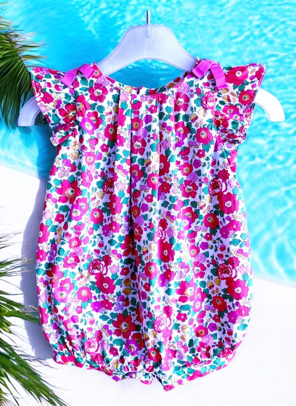 JACADI - ENSEMBLE 4P B&Eacute;B&Eacute; FILLE IMPRIM&Eacute; LIBERTY &amp; VOLANTS 3M Vtements enfants