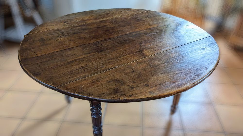 Table ronde ancienne Meubles