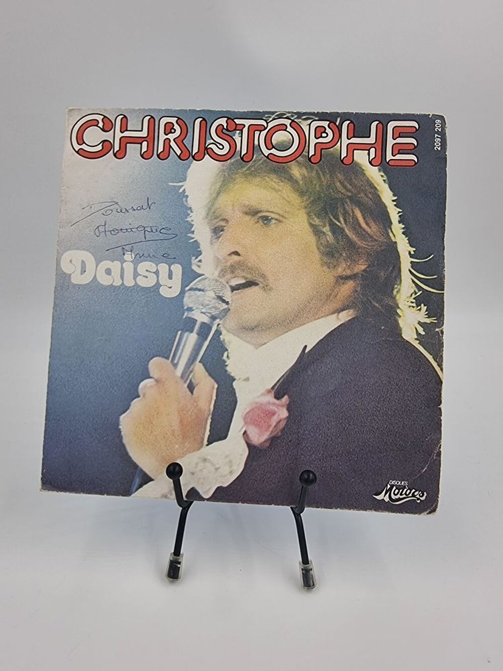 Vinyle 45 tours Christophe Daisy avec fourreau CD et vinyles
