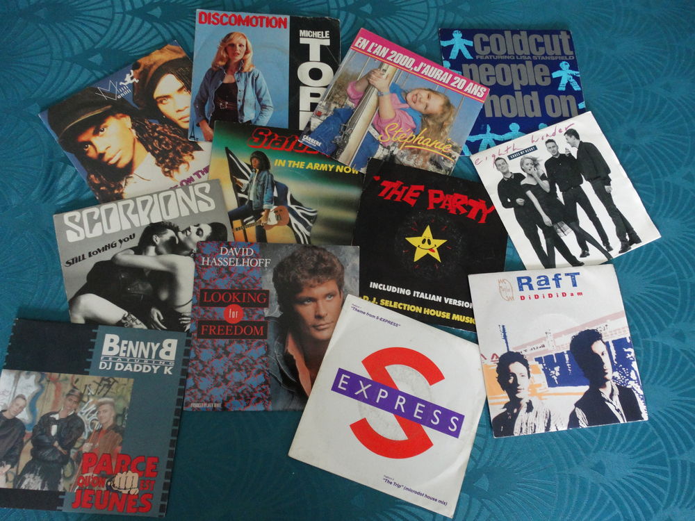 Vinyls 45 tours CD et vinyles