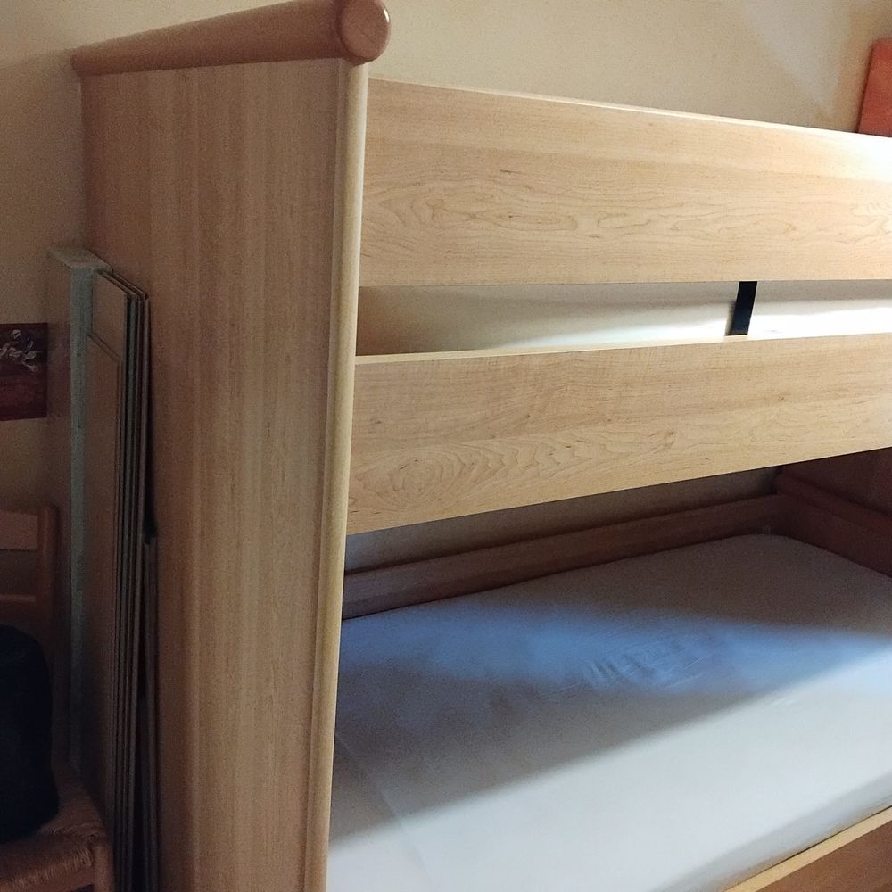 Ensemble chambre enfant GAUTHIER ? lit superpos&eacute; + bureau + Mobilier enfants