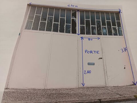 portail de garage avec porte intégrée 500 07700 Saint-just