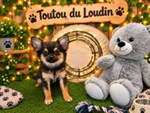   Chiot Chihuahua poils longs femelle 