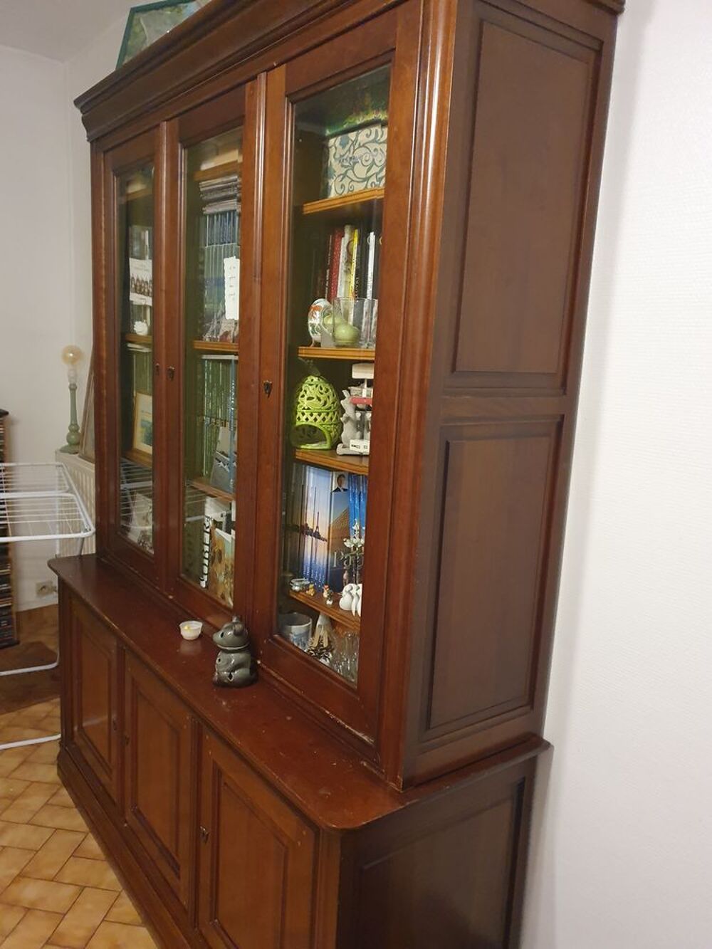 Biblioth&egrave;que en merisier Meubles