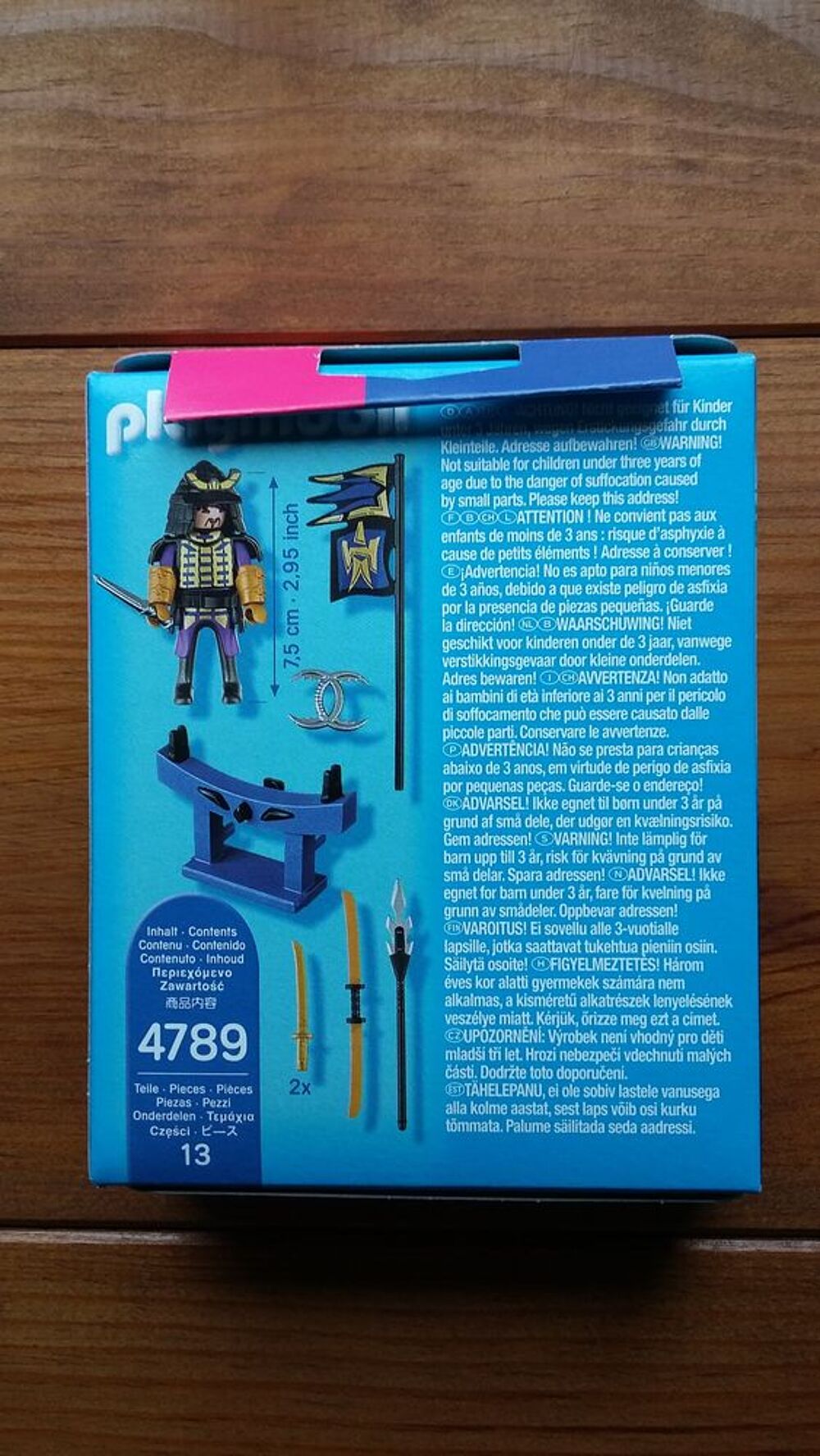 Playmobil 4789 . Samoura&iuml; . NEUF Jeux / jouets