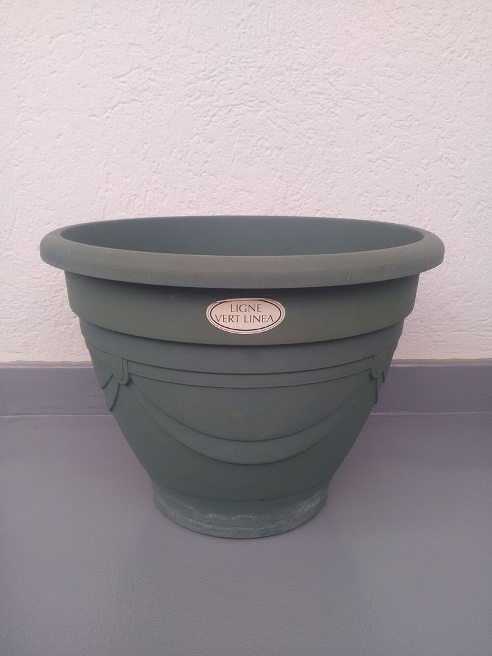 Pot de fleurs plastique ,diam:36cm Jardin