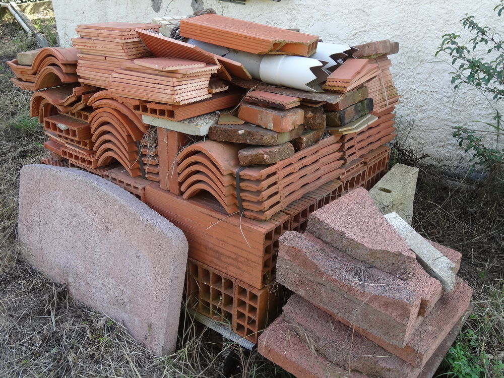Palette tuiles catalanes / plates / briques Bricolage