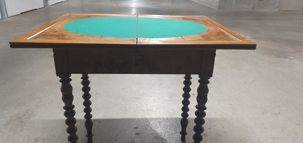 table de jeux ancienne en bois Meubles