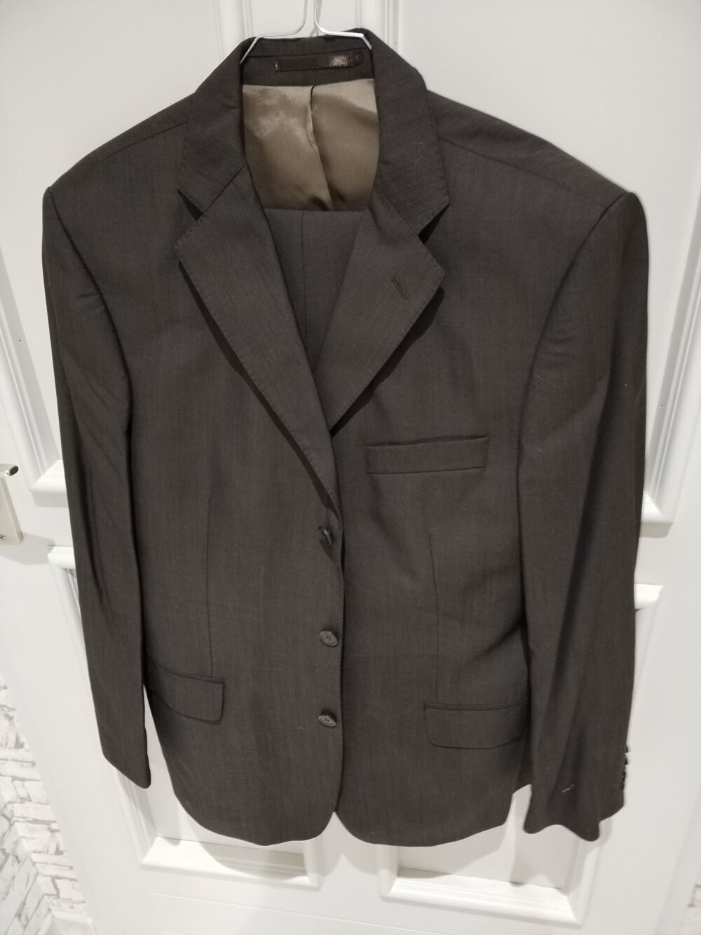 Veste de Costume Homme Gris Anthracite Vêtements