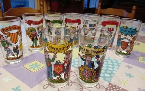 Anciens verres de différentes régions 6 Talloires (74)