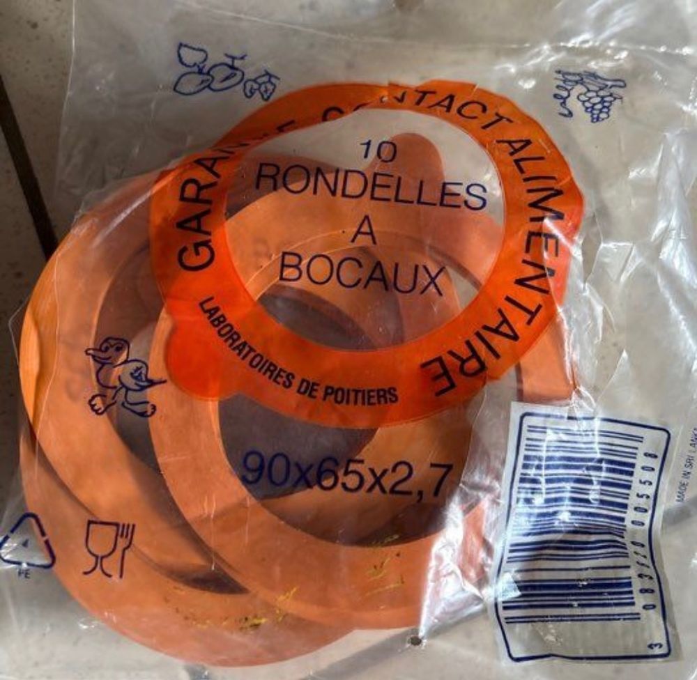 Caoutchoucs pour bocaux Cuisine