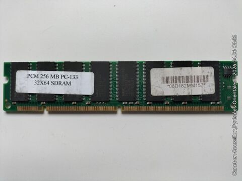 Mémoire   Vintage   DIMM 256 Mo / SDRAM 168Pins / PC133 NEC Canet-en-Roussillon (66)
