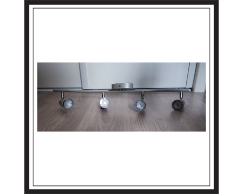 Plafonnier 4 spots orientables GU10 4x50 Watt 18 Pessac (33)