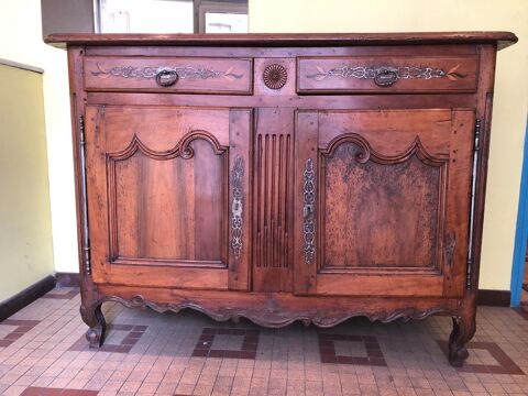 Bahut provençal style Louis XV en noyer Marseille 3 (13)