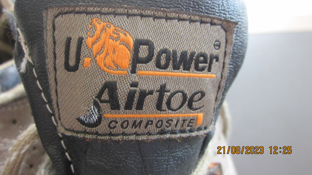 Chaussure de S&eacute;curit&eacute; U POWER AIRTOE Pointure 42 et demi Chaussures