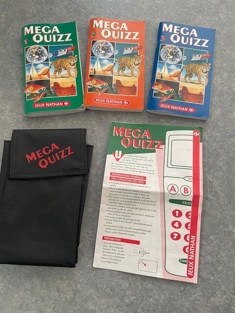 Jeu Educatif Megga Quizz vintage année 1994 35 Trémery (57)