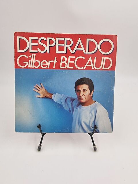 Vinyle 45 tours Gilbert B�caud : Desperado avec fourreau 3 Vulbens (74)