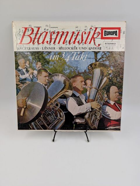Vinyle 33 tours Blasmusik Joh. Strauss, Lanner, Mill�cker... 5 Vulbens (74)