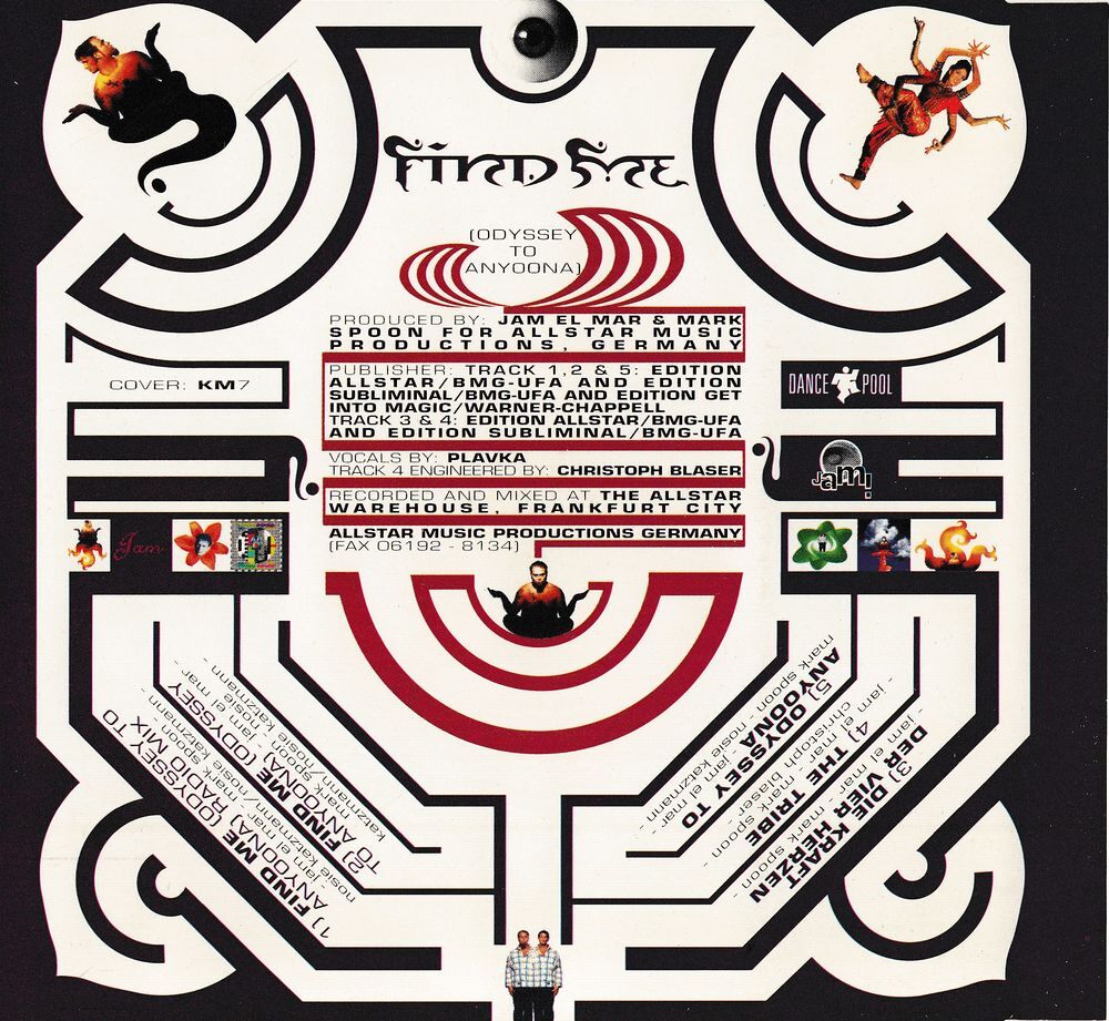 CD Jam &amp; Spoon Feat. Plavka - Find Me (Odyssey To Anyoona) CD et vinyles