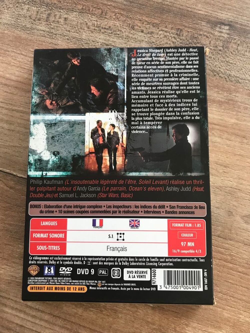 DVD " Instincts meurtriers " DVD et blu-ray