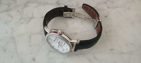 Montre-bracelet Hamilton Kaki gmt cadran blanc bracelet noir 320 Ispoure (64)