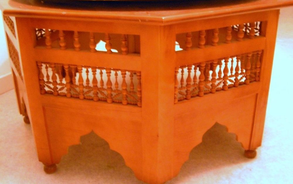 Table octogonale Meubles