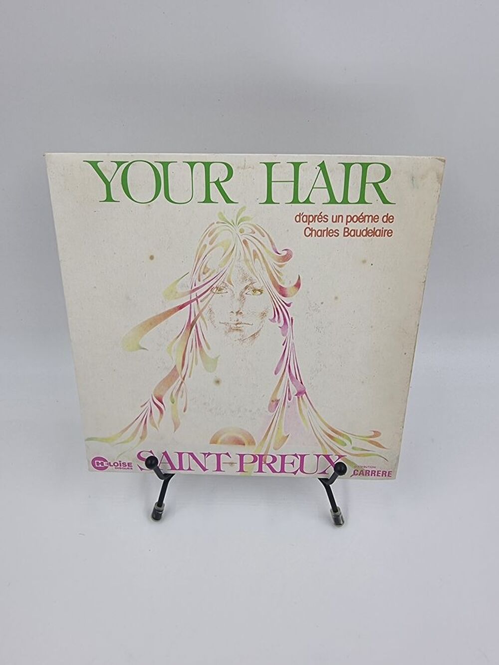 Vinyle 45 tours Saint-Preux : Your Hair (D'apr&egrave;s un Po&egrave;me..) CD et vinyles