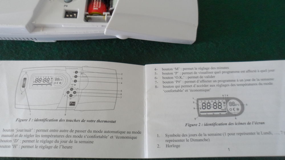 Thermostat Digital programmable Bricolage