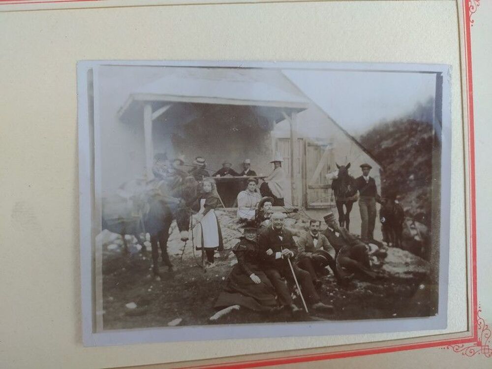 Album Photographies Famille Notables Militaire Cauteret 1900 