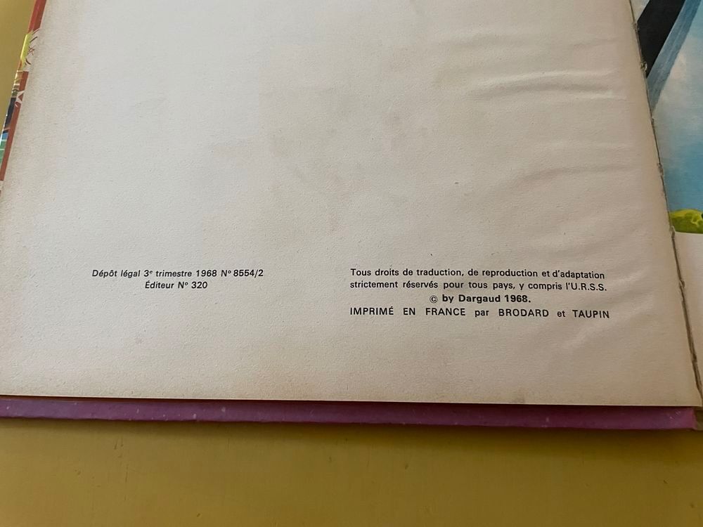 BD ASTERIX AUX JEUX OLYMPIQUES EO 1968 TBE Livres et BD