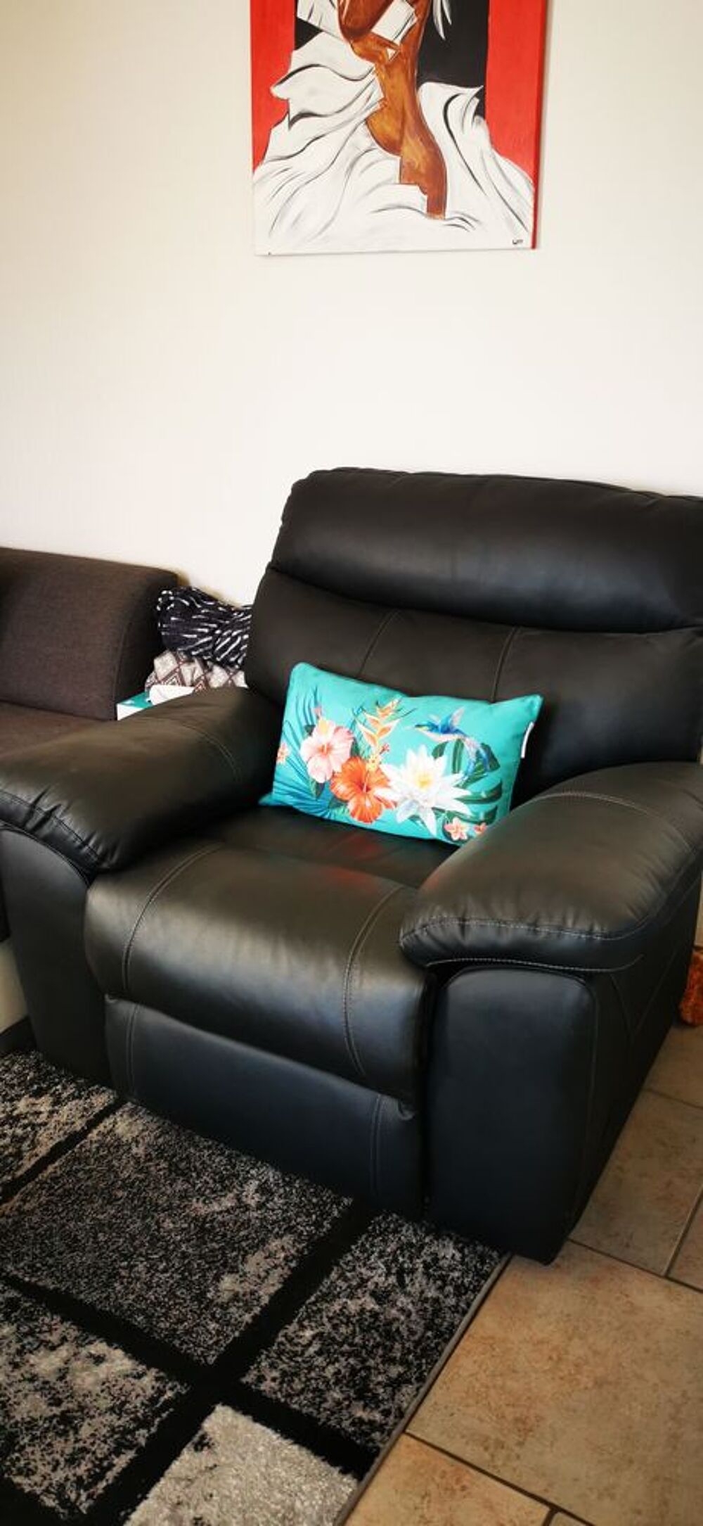 Fauteuil relax cuir Meubles