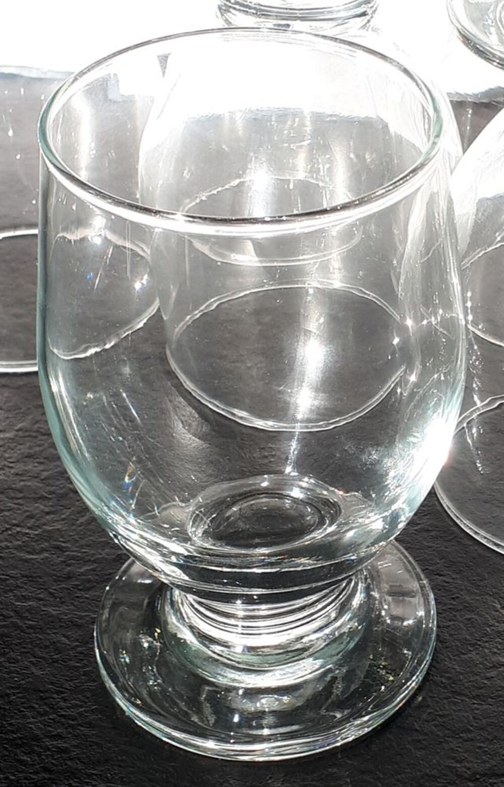 42 Gds Verres &agrave; Pied Blancs R&Eacute;SISTANTS (pour GIVR&Eacute;S, Verrine Cuisine