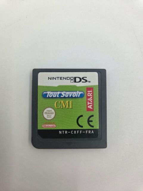 Jeu Nintendo DS Tout Savoir CM1 en loose 3 Vulbens (74)