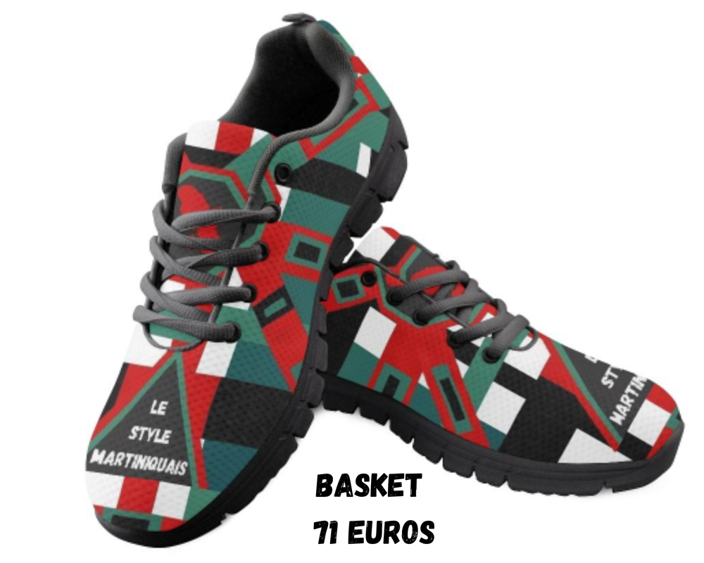 Basket le style martiniquais Chaussures