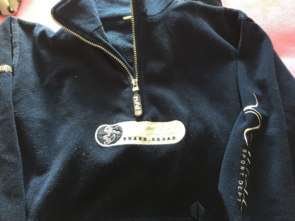 SWEAT MARINE POLAIRE 14 ANS ou XS Manches longues Vêtements