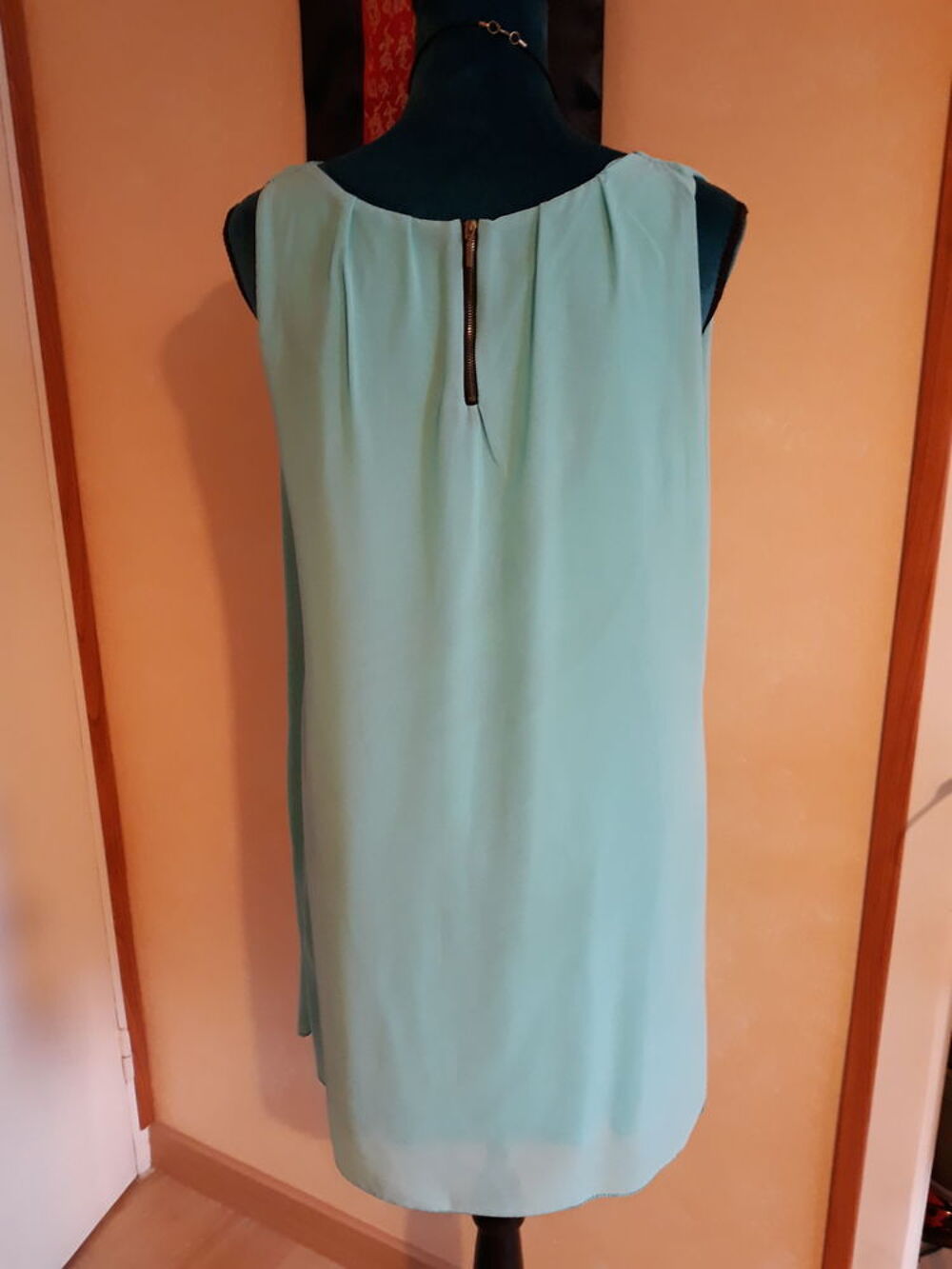 Robe vert d'eau - Taille 38 Vtements