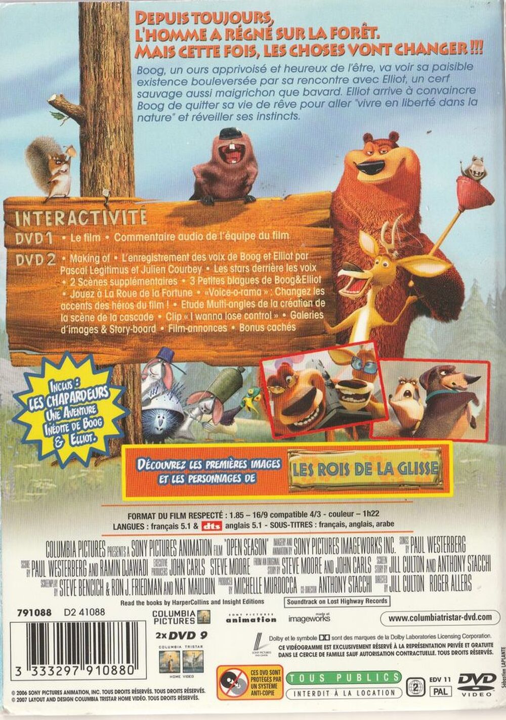les rebelles de la for&ecirc;t DVD et blu-ray