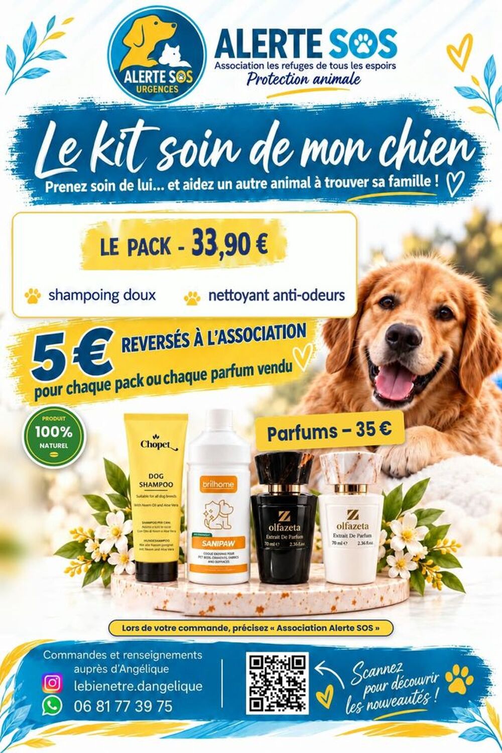   DON POUR L'ASSOCIATION ALERTE SOS 