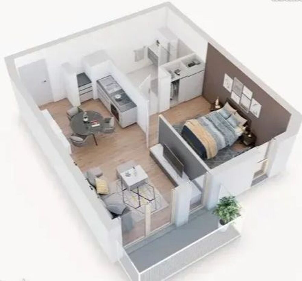 Appartement 2 pièce(s) 47 m²à vendre Paris-17e-arrondissement