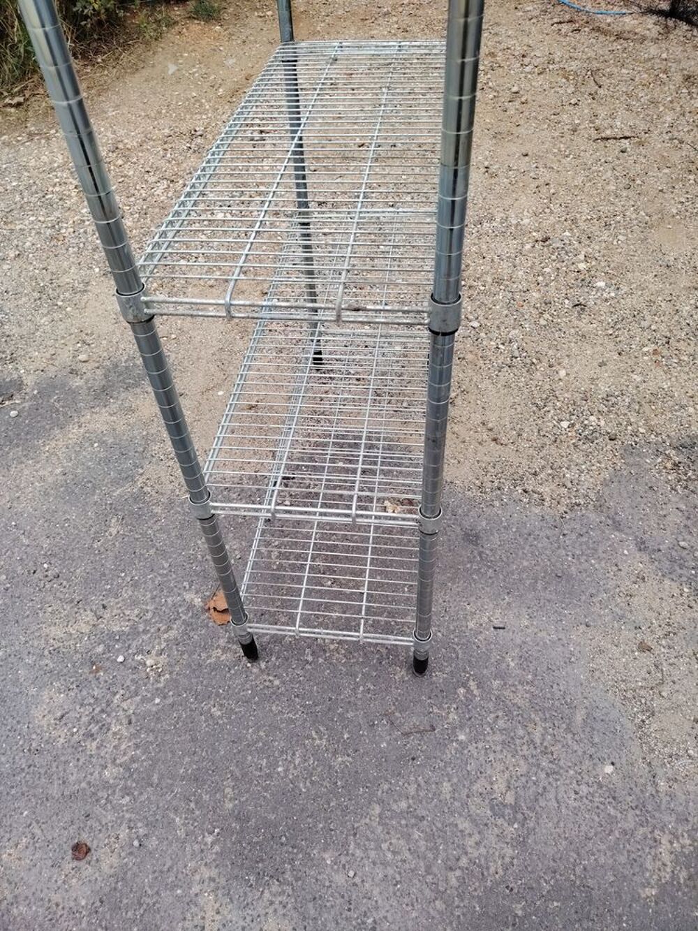 Etag&egrave;re m&eacute;tal Chrome Bricolage