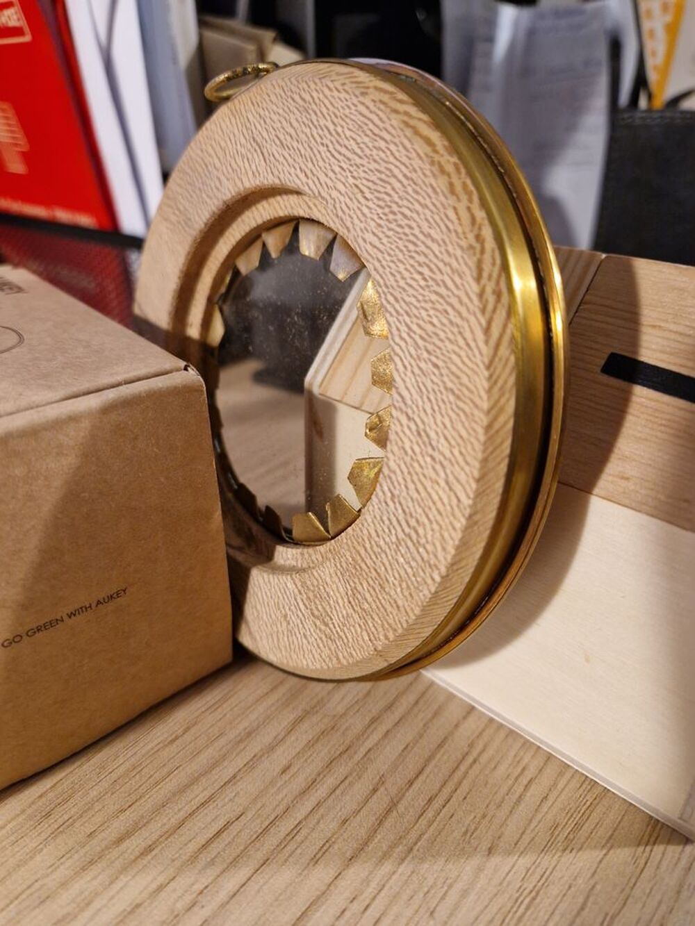 Cadre circulaire pour miniature - Milieu XX&egrave;me si&egrave;cle Décoration
